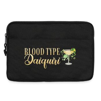 Groupe sanguin de la fête de jeune fille Daiquiri - Sacoche pour ordinateur portable 13 pouces - noir - Devant
