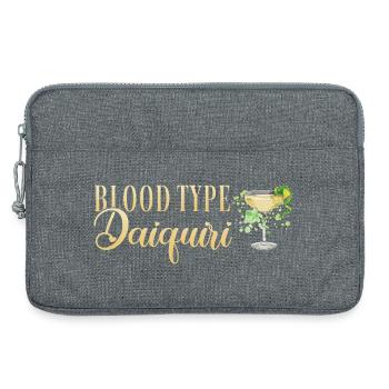 Junggesellinnenabschied Blood Type Daiquiri - Laptoptasche 13" - Grau meliert - Vorne