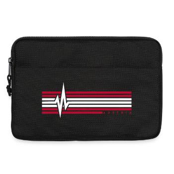 Heartbeat Austria ECG Austria Austrians - Laptop bag 13" - black - Front