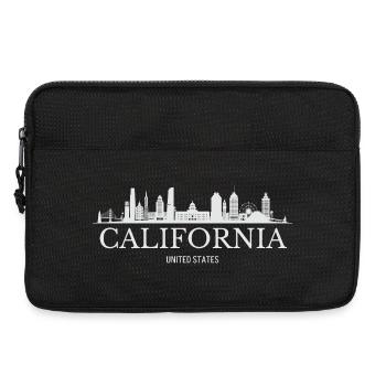 California Skyline, California USA - Laptop bag 13" - black - Front
