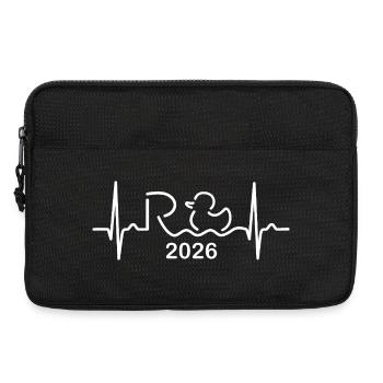 Pension 2026 - Retirement - Pension ECG Pulse - Laptop bag 13" - black - Front