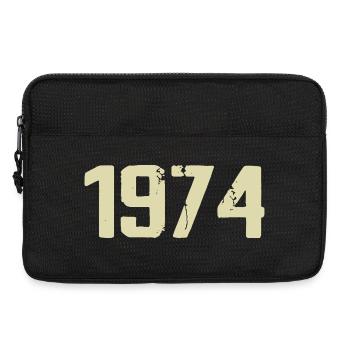 Jubilé 1974 - Sacoche pour ordinateur portable 13 pouces - noir - Devant