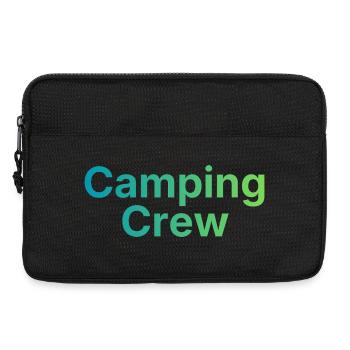 Camping Crew - Laptoptasche 13" - Schwarz - Vorne