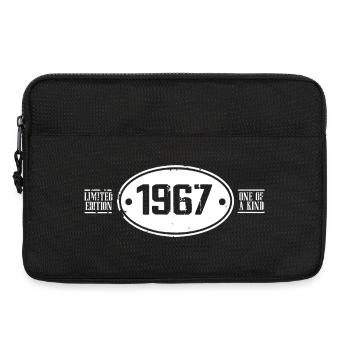 1967 Birthday 1967 - Laptop bag 13" - black - Front
