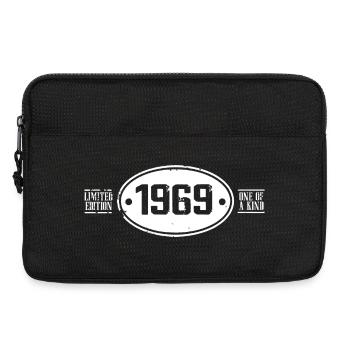 1969 Anniversaire 1969 - Sacoche pour ordinateur portable 13 pouces - noir - Devant