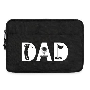  golf dad papa golfer  - Laptoptasche 13" - Schwarz - Vorne