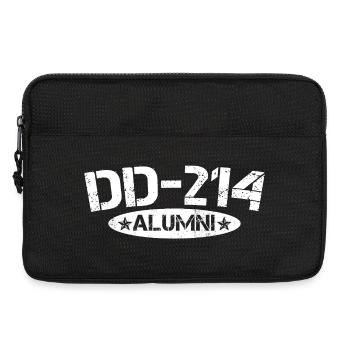 DD214 Alumni Funny Military Retirement Veteran  - Laptop bag 13" - black - Front