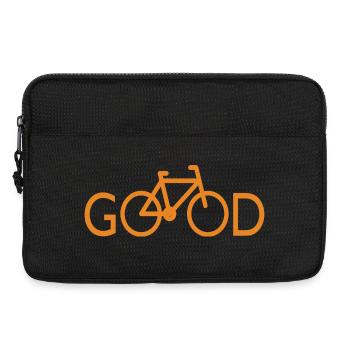 Diction du vélo cool - Sacoche pour ordinateur portable 13 pouces - noir - Devant