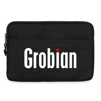 Grobian - Laptoptasche 13" - Schwarz - Vorne