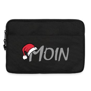 xmas moin hamburg ostsee nordsee hat Weihnachten - Laptoptasche 13" - Schwarz - Vorne