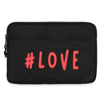 JUST MARRIED. VIVE LES MARIES. SAINT VALENTIN - Sacoche pour ordinateur portable 13 pouces - noir - Devant