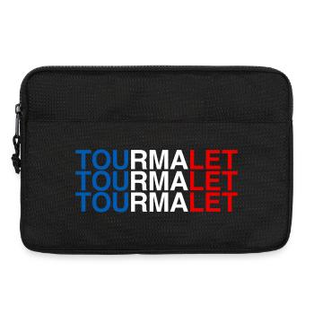 TOURMALET France French Flag - Laptop bag 13" - black - Front