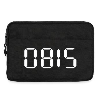 0815 - Laptoptasche 13" - Schwarz - Vorne