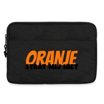 Orange passt nicht zu mir. Koninsdag Niederlande - Laptoptasche 13" - Schwarz - Vorne