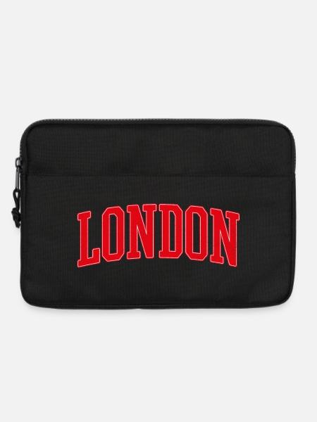 London Varsity Emblem - Laptop bag 13" - black