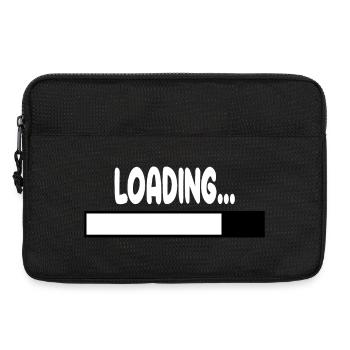 CHARGEMENT - Sacoche pour ordinateur portable 13 pouces - noir - Devant