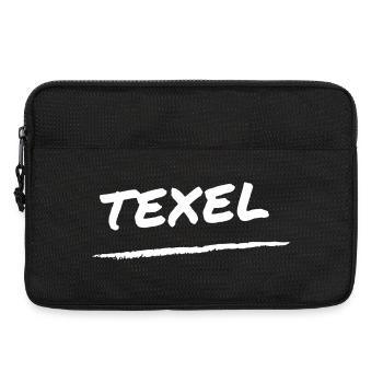 Lettrage Texel - Sacoche pour ordinateur portable 13 pouces - noir - Devant