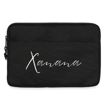 Xanana Name T-Shirt Geschenk Für Männer - Laptoptasche 13" - Schwarz - Vorne