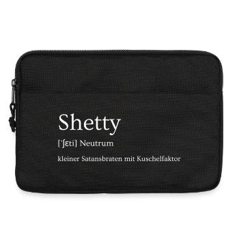 Shetlandponys - die kleinen Satansbraten - Laptoptasche 13" - Schwarz - Vorne