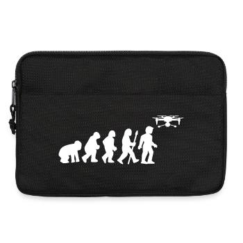Drohnenpilot Evolution Quadrocopter - Laptoptasche 13" - Schwarz - Vorne