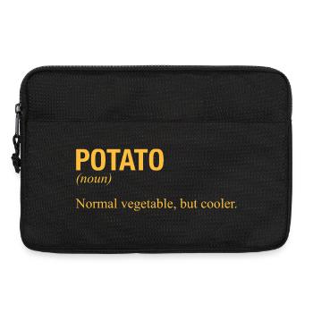 POMME DE TERRE Kartoffel - Sacoche pour ordinateur portable 13 pouces - noir - Devant