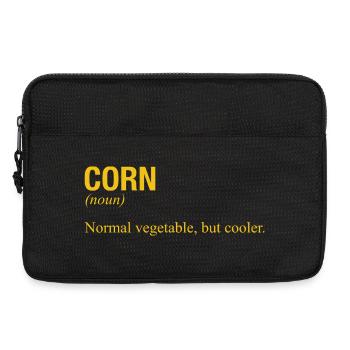 CORN - Laptoptasche 13" - Schwarz - Vorne
