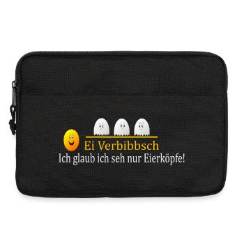 Ei Verbibbsch - Laptop bag 13" - black - Front