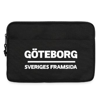Abstract Gothenburg Art Print for T Shirt - Laptop bag 13" - black - Front