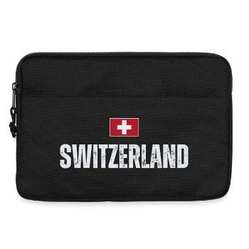 I love Switzerland, Swiss patriot - Laptop bag 13" - black - Front