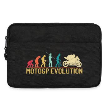 Motocross Evolution Silhouette Design - Laptoptasche 13" - Schwarz - Vorne