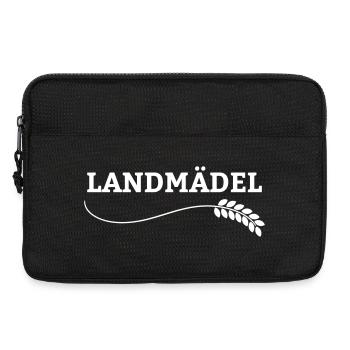 Landmädel  - Laptop bag 13" - black - Front