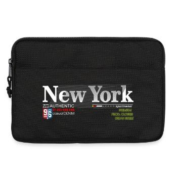 Street Style Abstrakter NYC-Druck - Laptoptasche 13" - Schwarz - Vorne