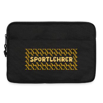 Métier Professeur de sport - Sacoche pour ordinateur portable 13 pouces - noir - Devant