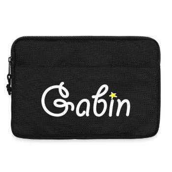 Gabin - Sacoche pour ordinateur portable 13 pouces - noir - Devant
