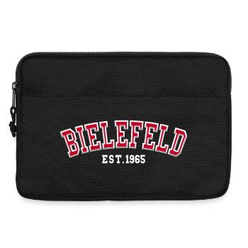 Bielefeld fondée en 1965 - Sacoche pour ordinateur portable 13 pouces - noir - Devant