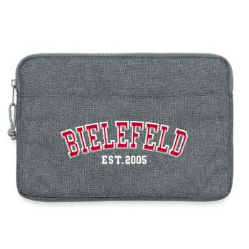 Bielefeld Est. 2005 - Laptop bag 13" - heather grey - Front