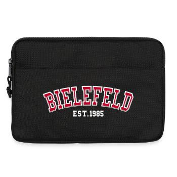 Bielefeld Est. 1985 - Laptop bag 13" - black - Front
