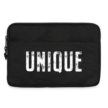 Unique Einzigartig Unikat Selbstwert Einzig Artig - Laptoptasche 13" - Schwarz - Vorne