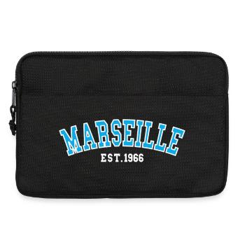Marseille Fondée en 1966 - Sacoche pour ordinateur portable 13 pouces - noir - Devant