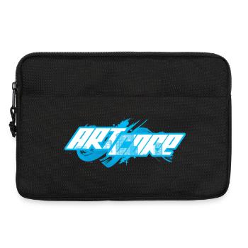 ArtCore graffiti Blue Splash pun Hardcore - Laptop bag 13" - black - Front