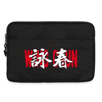 Wing Chun Chinese Martial Art - Laptop bag 13" - black - Front