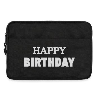 Bon anniversaire - Sacoche pour ordinateur portable 13 pouces - noir - Devant