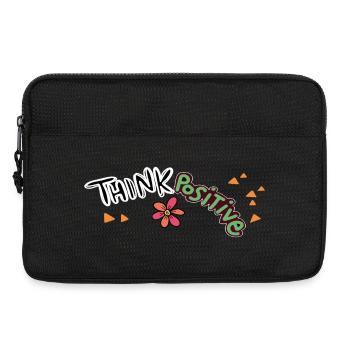 Pensez positivement - Sacoche pour ordinateur portable 13 pouces - noir - Devant