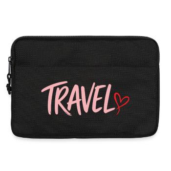 Cœur du voyage - Sacoche pour ordinateur portable 13 pouces - noir - Devant