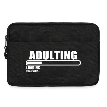 Official Adult 18th Birthday Gift 18 Years Old - Laptop bag 13" - black - Front