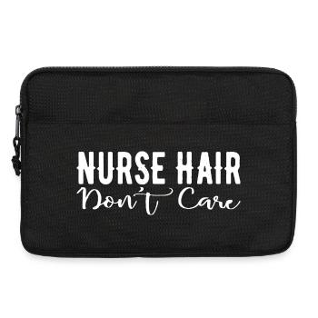 Schwester Hair ist es egal - Laptoptasche 13" - Schwarz - Vorne