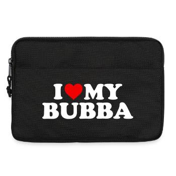 Ich liebe meinen Bubba - Laptoptasche 13" - Schwarz - Vorne