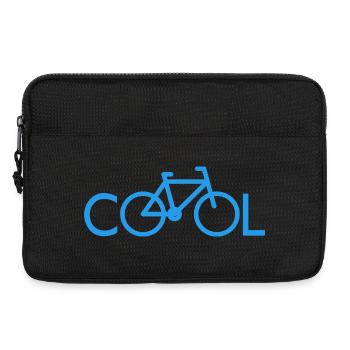 Roue cadeau du dicton cool pour vélo - Sacoche pour ordinateur portable 13 pouces - noir - Devant