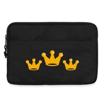 kronen - Laptoptasche 13" - Schwarz - Vorne
