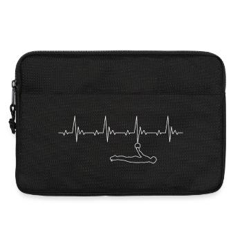 Calisthenics Heartbeat Back Lever Heartbeat - Sacoche pour ordinateur portable 13 pouces - noir - Devant